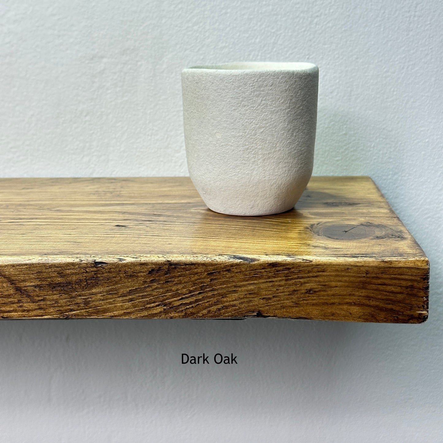 Rustic Wall Shelves, made by hand with Reclaimed Wood and Industrial Metal Brackets