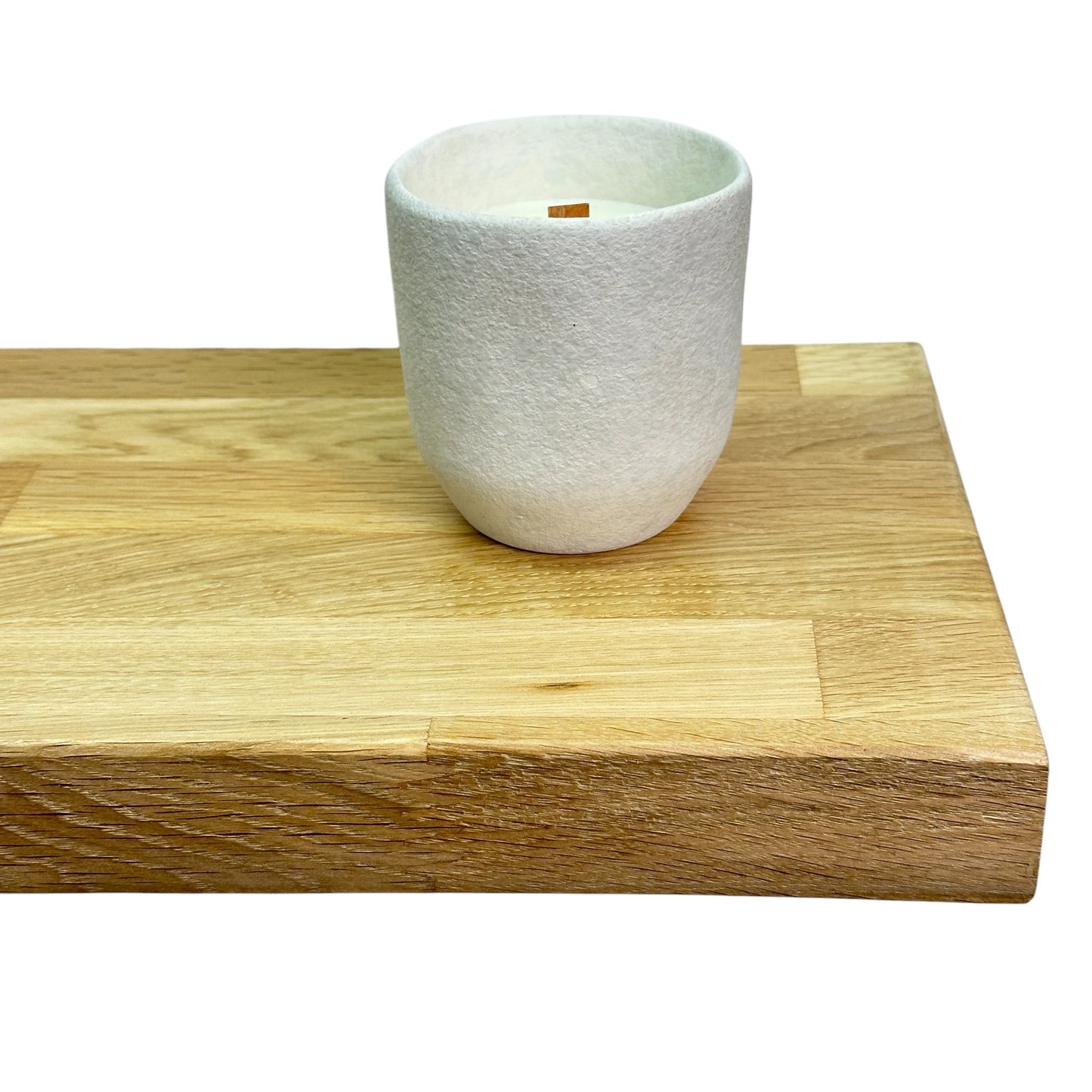 Reclaimed Oak Floating Shelves with Industrial Brackets | Free UK Delivery
