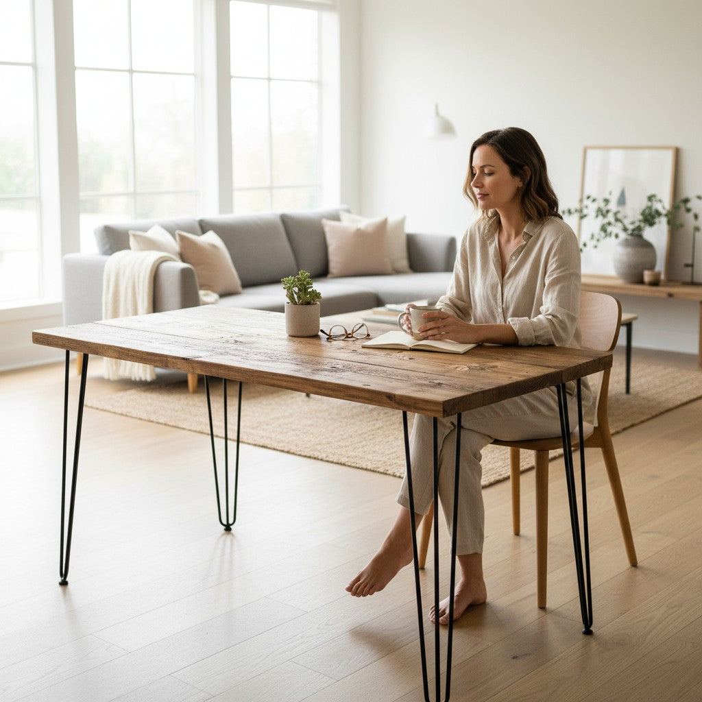 Reclaimed Wood Table Tops | Custom Sizes | Handmade UK