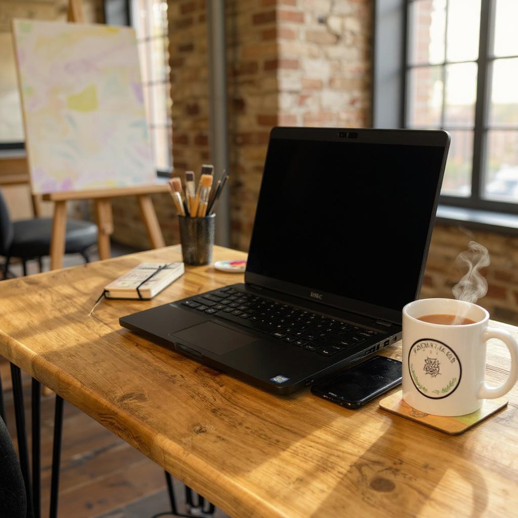 Rustic industrial handmade desk with reclaimed wooden top