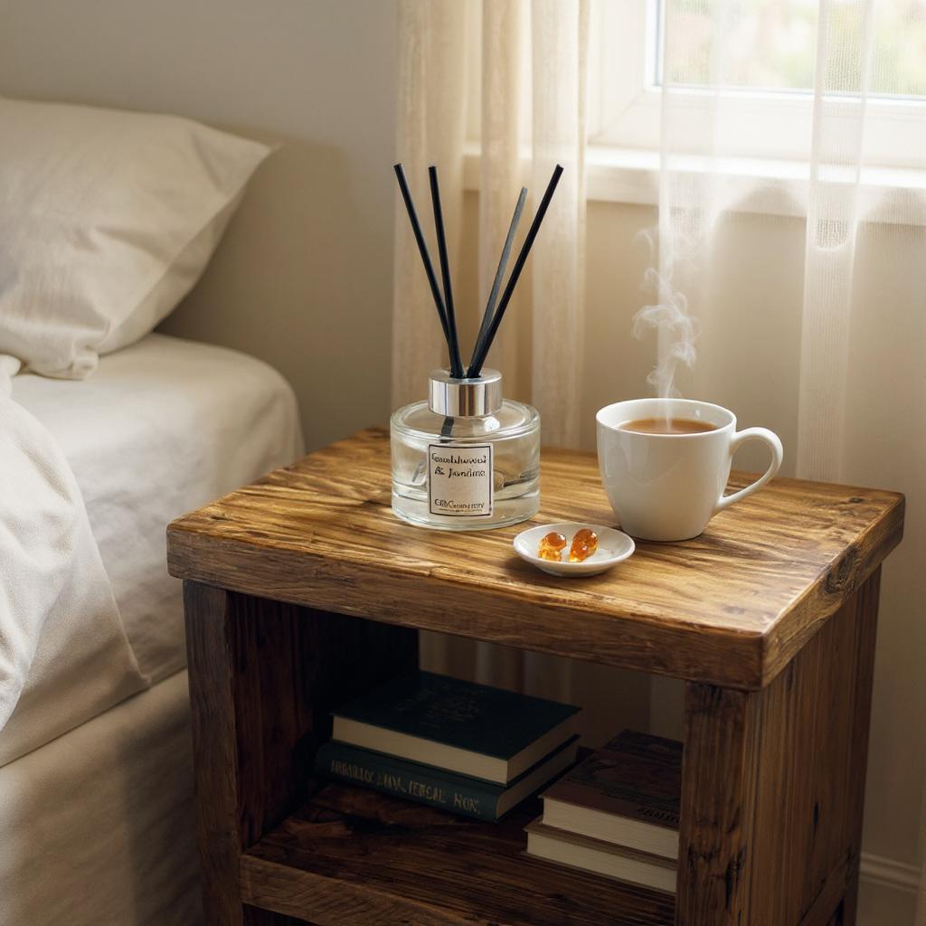 Reclaimed Wood Side Table | Nightstand | Handmade UK