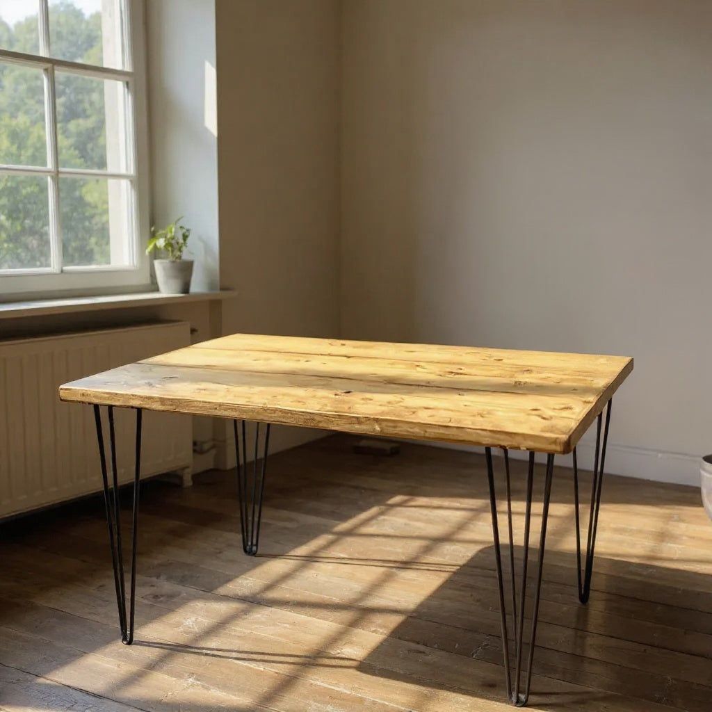 Reclaimed Pine Table Tops – Rustic, Sustainable & Handcrafted