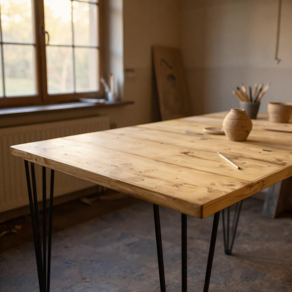 Reclaimed Pine Table Tops – Rustic, Sustainable & Handcrafted