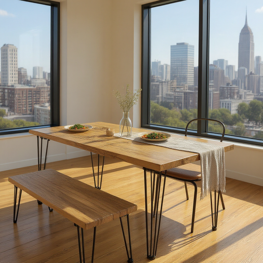 How to Style Reclaimed Wood Furniture in a Modern Home