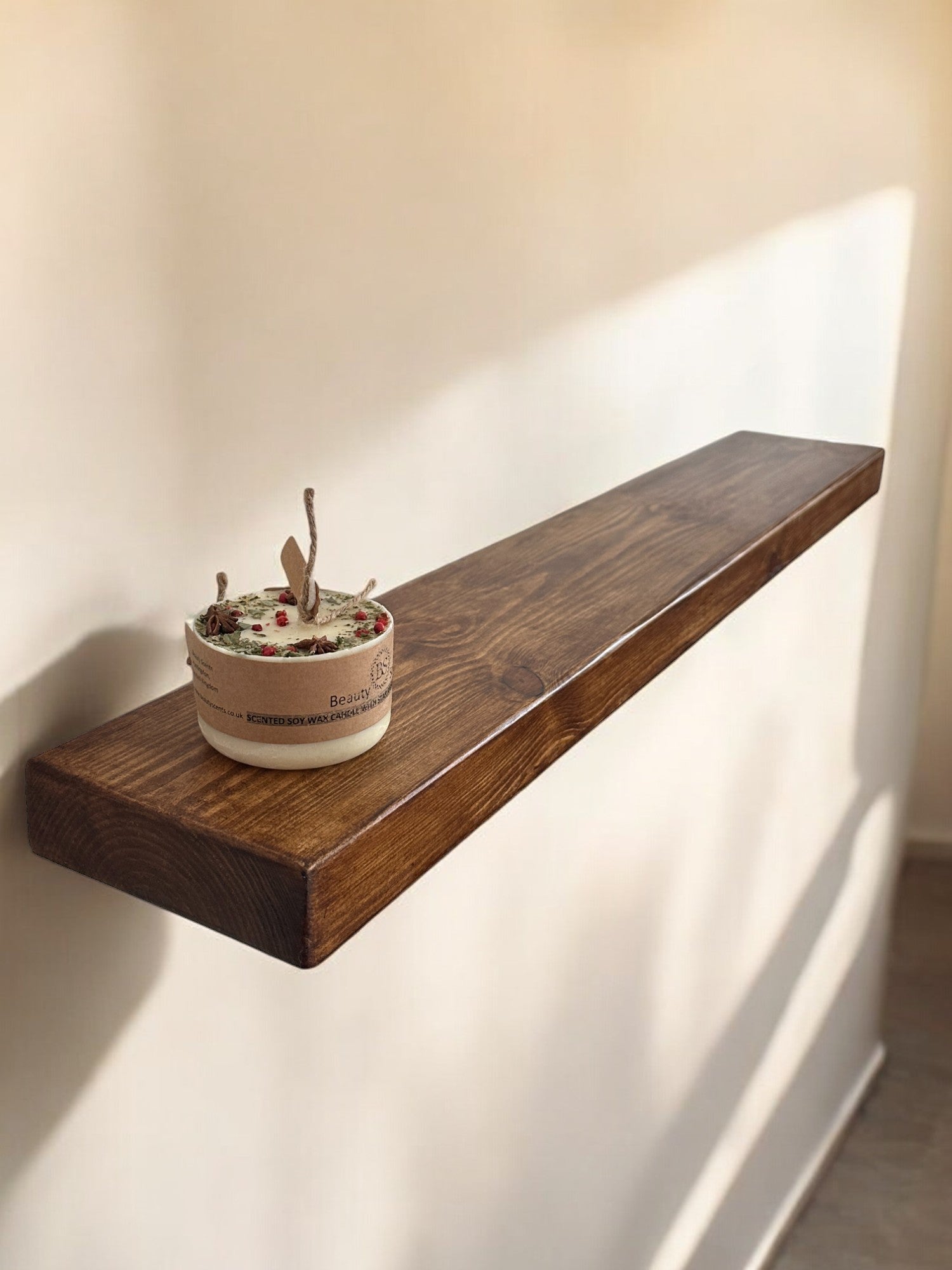 Scandinavian Redwood Shelves