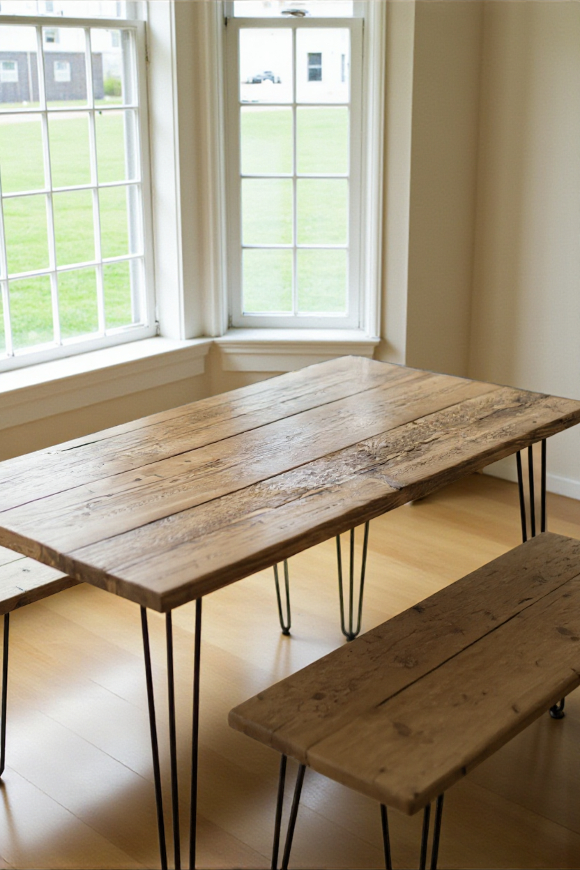 Reclaimed Wood Table Top | Handmade Wooden Table Tops UK
