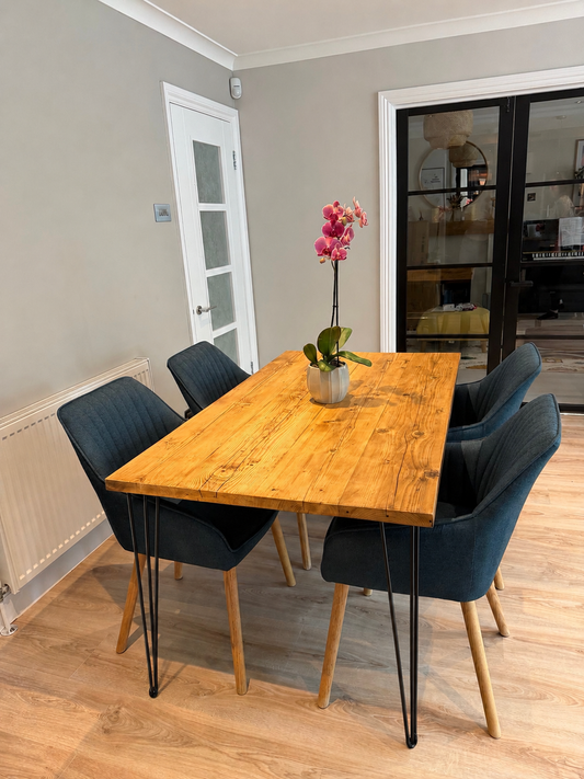 Reclaimed Wood Table Top – Handmade in UK, Custom Sizes, Free Delivery