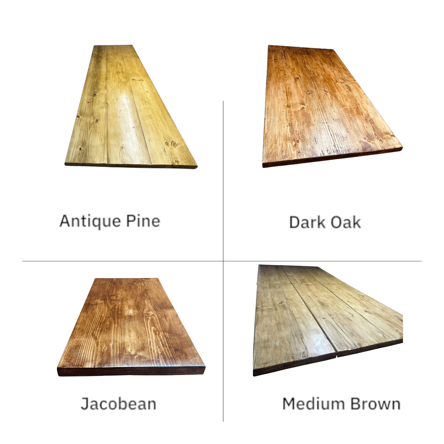 Reclaimed Wood Bench UK - Rustic Wood Bench with Solid Legs | Custom Sizes | Free Delivery