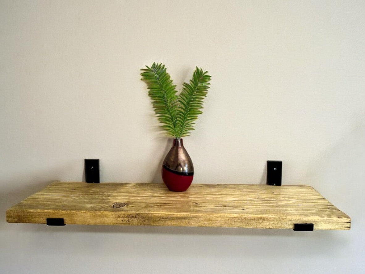 Handcrafted Scaffold Board Shelves - Rustic & Durable