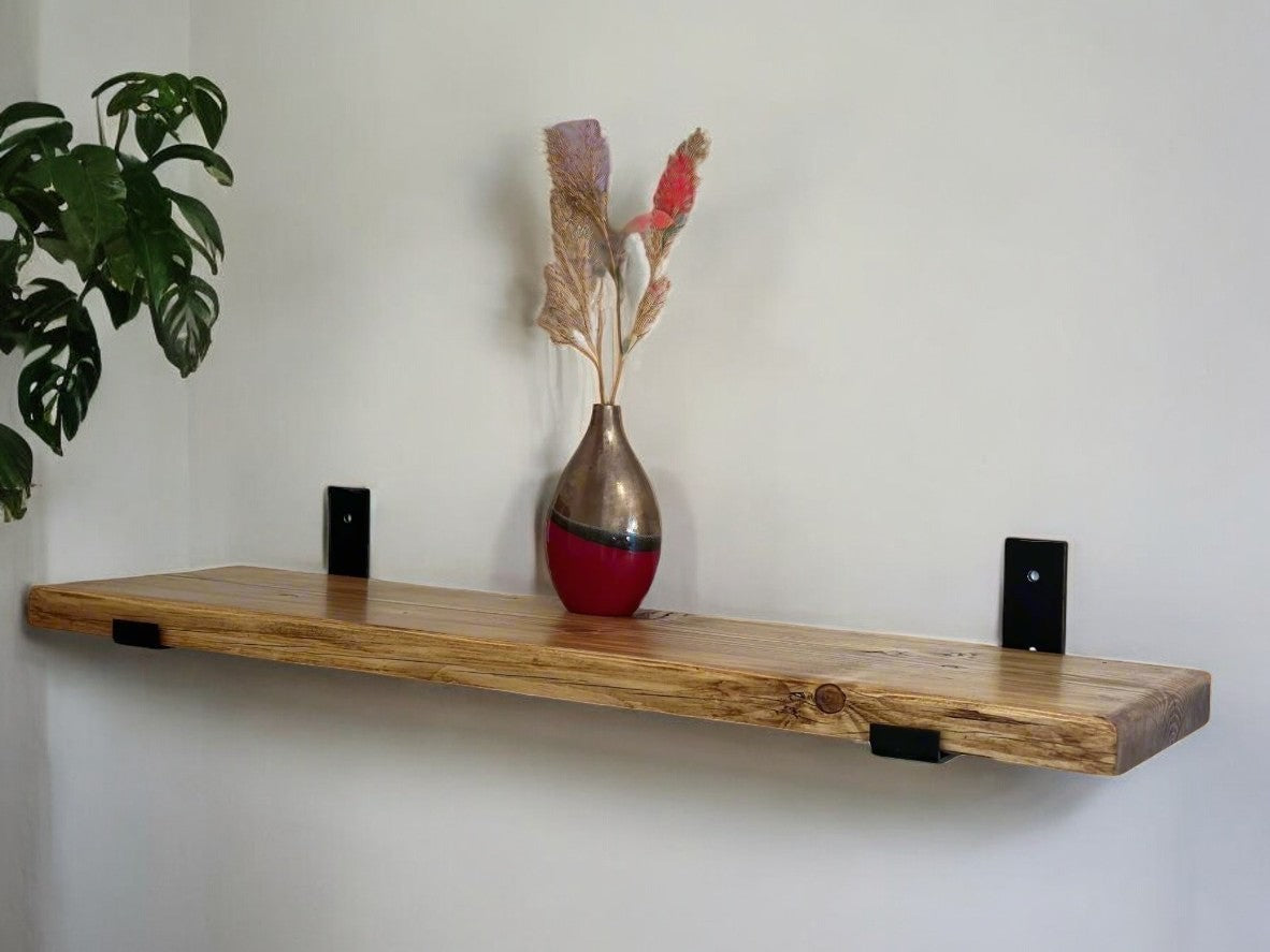 Handcrafted Scaffold Board Shelves - Rustic & Durable