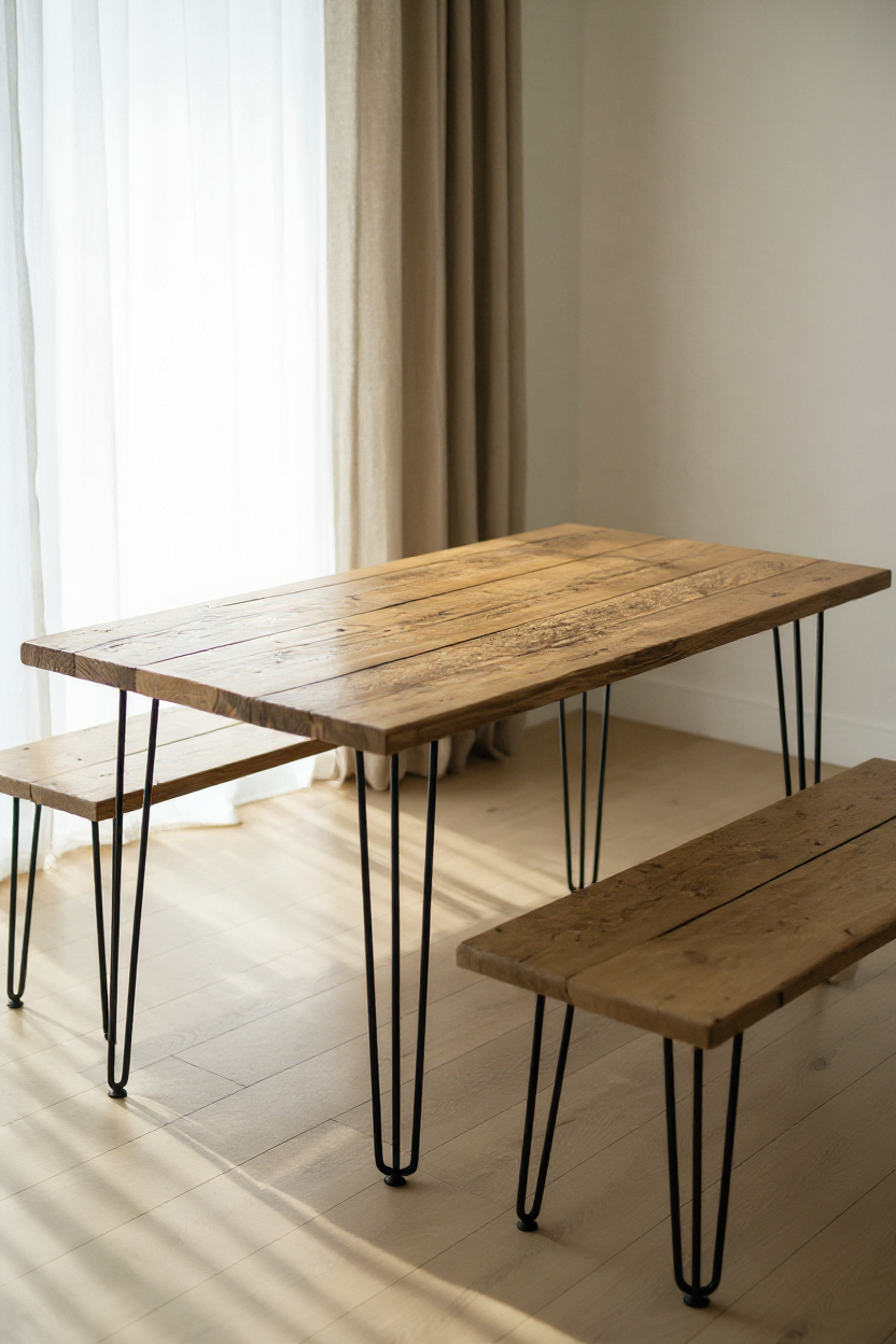 Reclaimed Wood Table Top | Handmade Wooden Table Tops UK